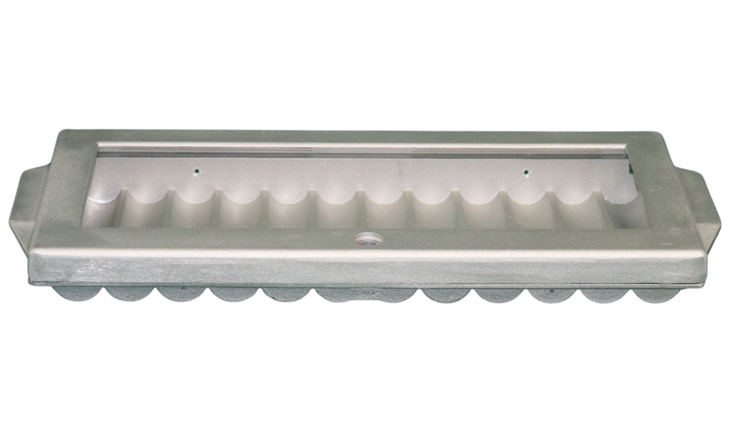 12 Tube Chip Tray - Cast Aluminum
